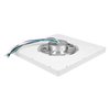 Access Lighting ModPLUS, Dual Voltage LED Flush Mount, White Finish, Acrylic Lens Acrylic 20840LEDD-WH/ACR